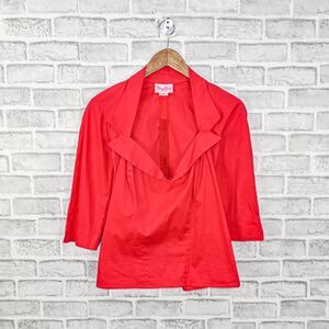 Elegant Red Women's Top